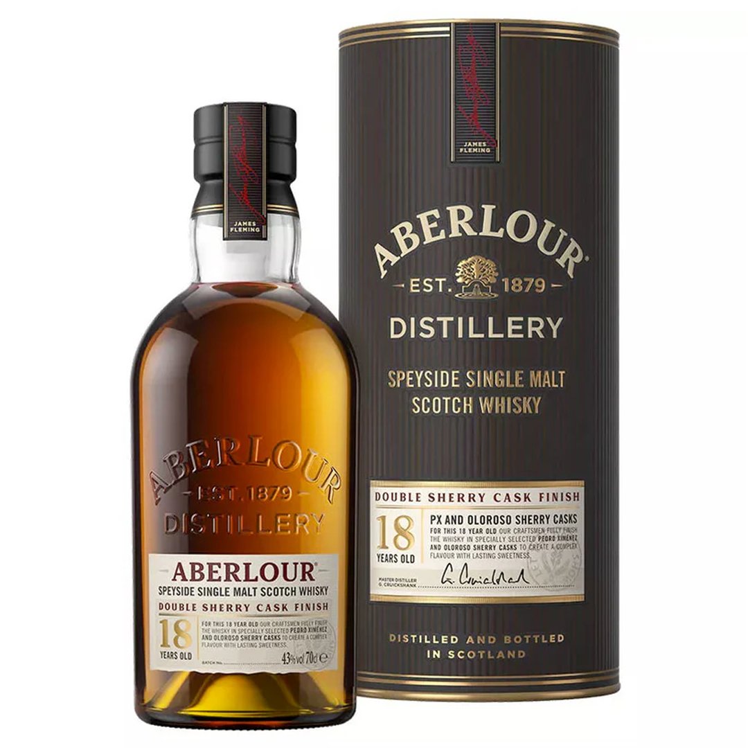 Aberlour 18yo PX and Olorosso Double Sherry cask