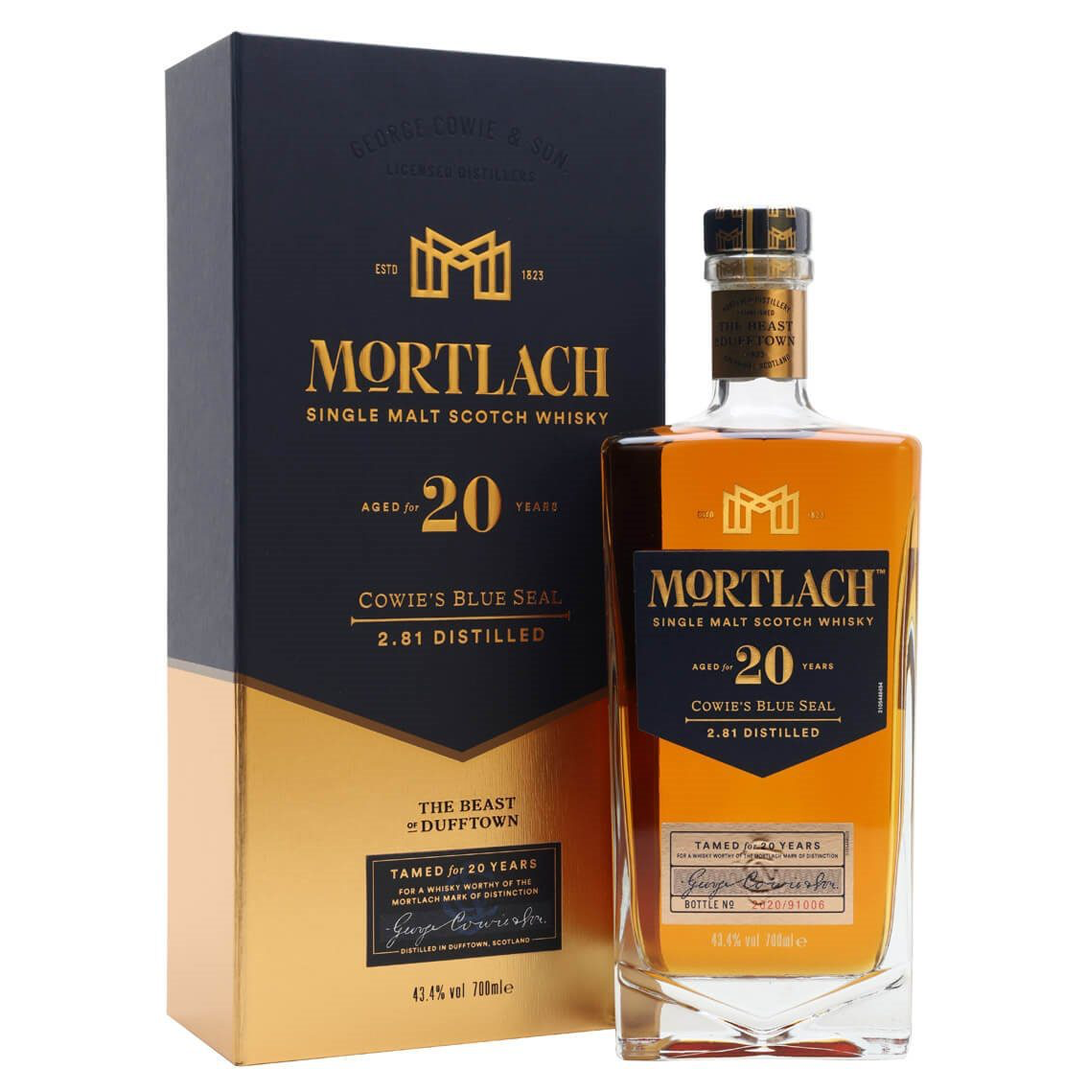 Mortlach 20 Years Old “Cowie’s Blue Seal” Single Malt Scotch Whisky