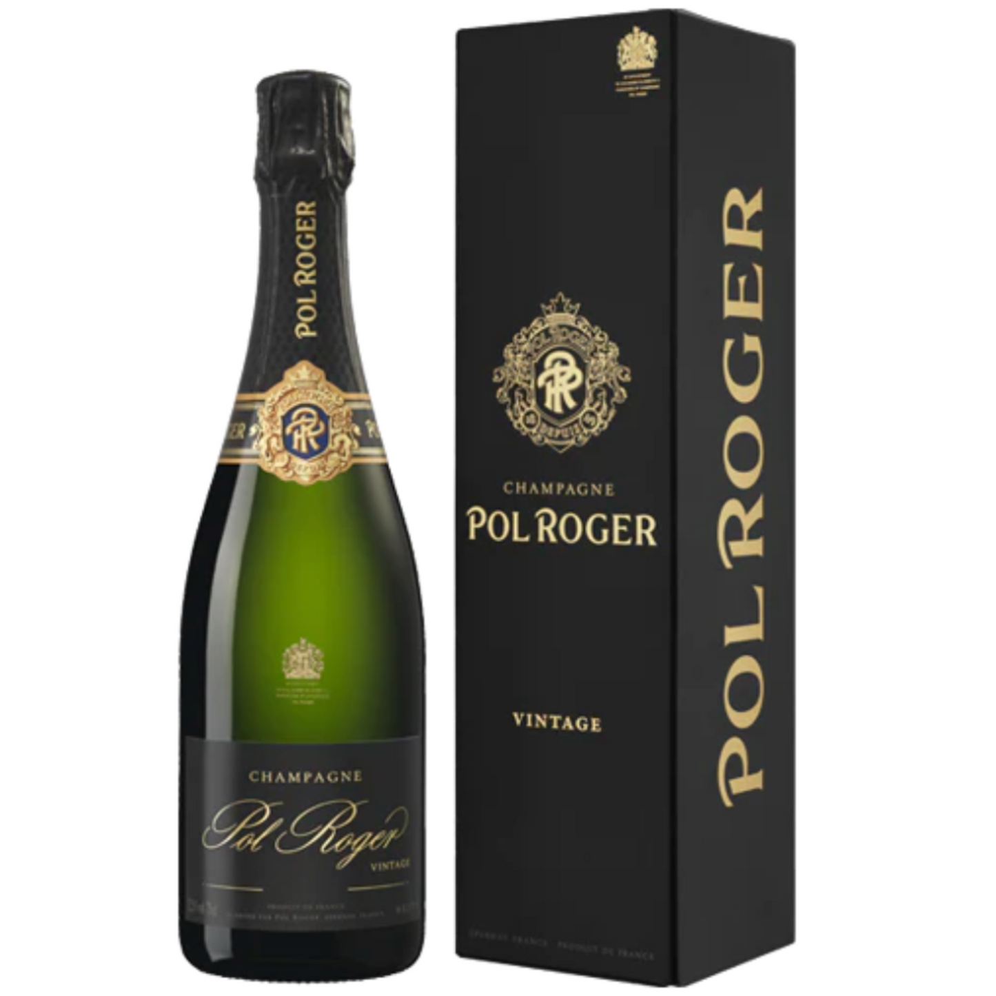 Pol Roger Brut Vintage Champagne 2018 (Gift Box)
